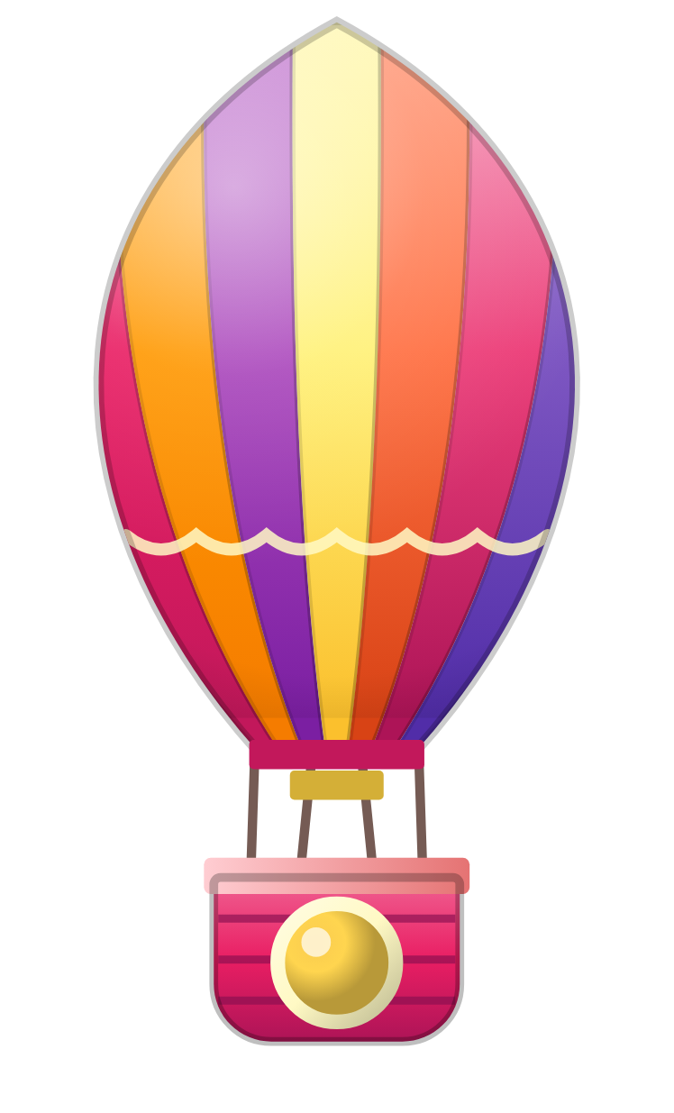 Pink Hot Air Balloon
